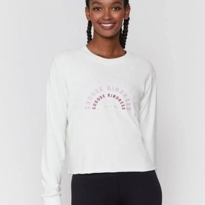 Spiritual Gangster “Choose Kindness” crop sweatshirt